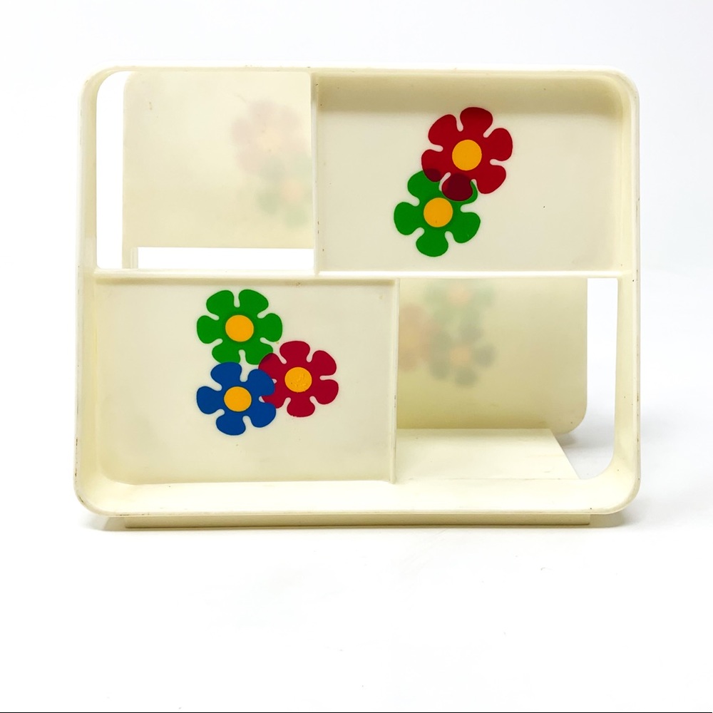 Vintage Retro Royal Floral Napkin Holder